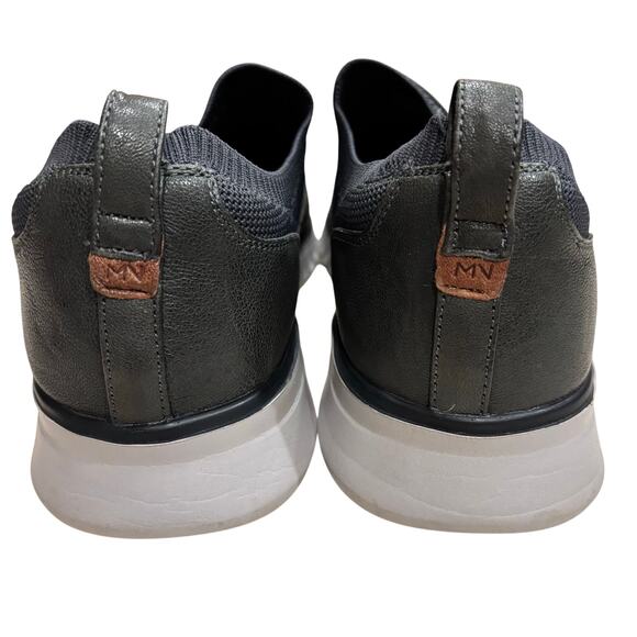 Mark Nason Men's Loafer 11 Gray Leather Memory Foam Light Flexi Casual Shoes - Picture 5 of 10